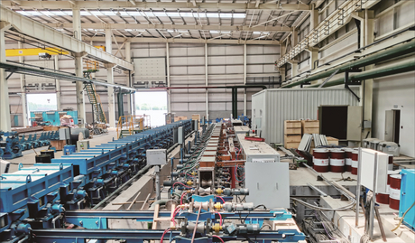 연속 롤링 바용 고효율 정밀 온도 제어 유도 가열 시스템