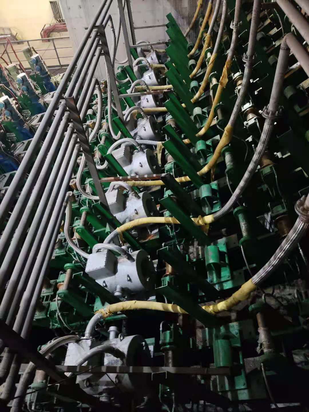 전자기 교반 장비 검사